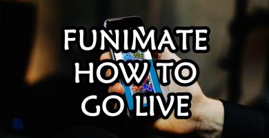 funimate-how-to-go-live