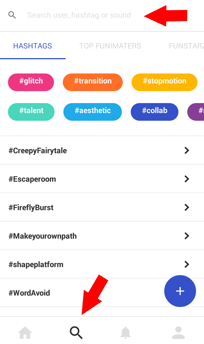 how-to-seach-on-funimate